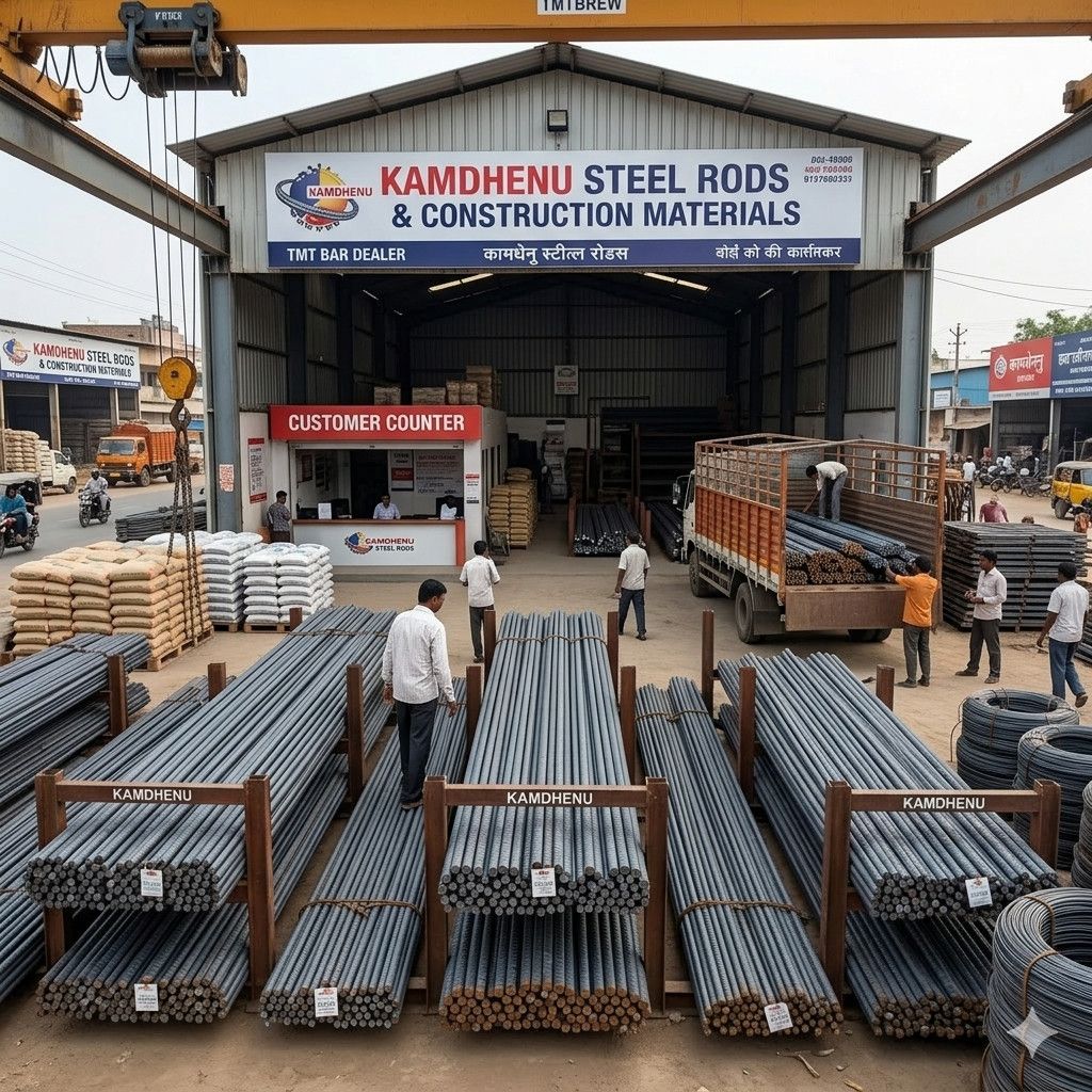 TMT Steel Bar – 16mm (Fe500 / Fe550 Grade)