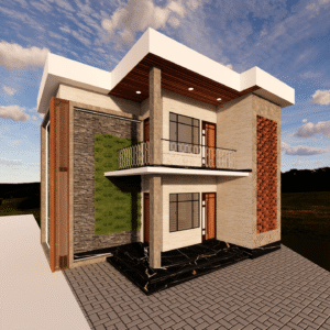 4 BHK Standard House Plan — 1200 sq ft