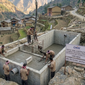 Septic Tank Construction (Labour Only/CUBFT)